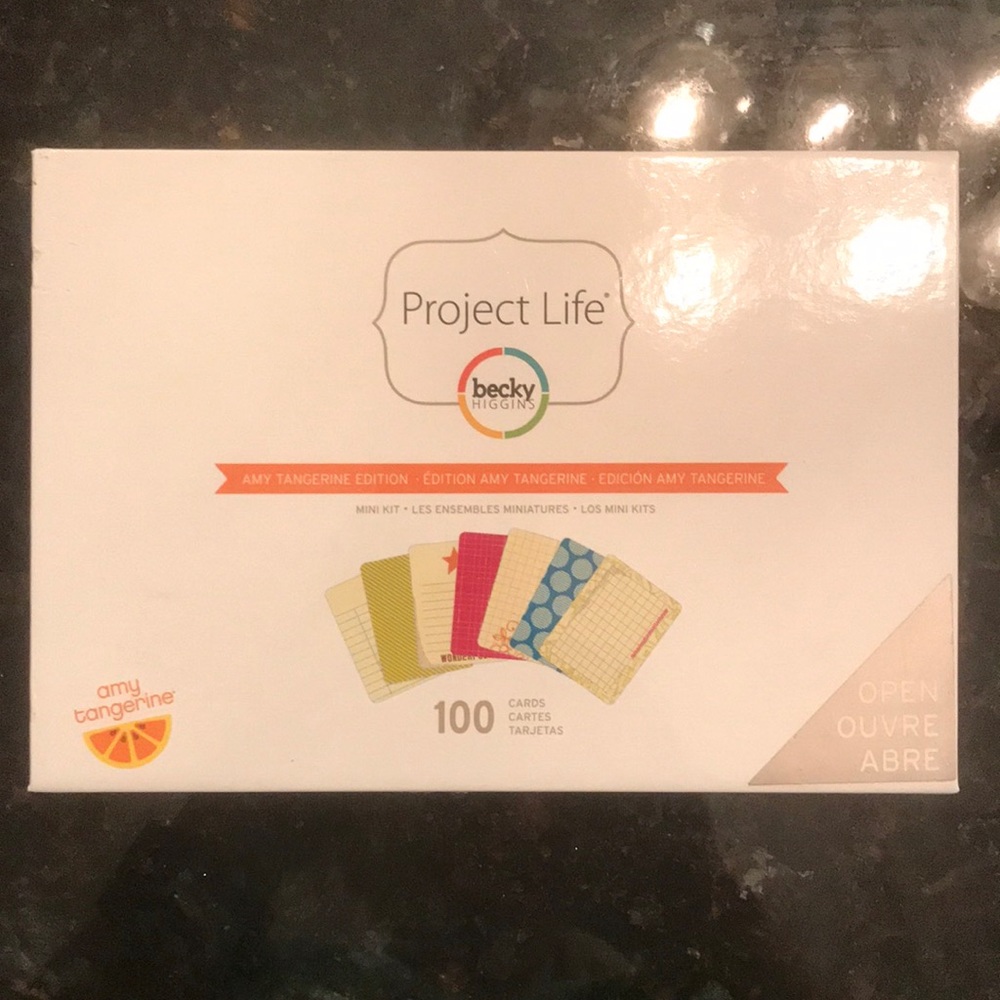 Project Life Mini Kit- Amy Tangerine Edition